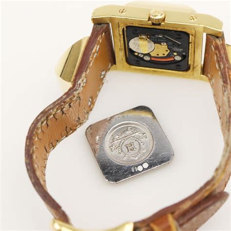 18kt gp hermes 1950s watch|hermes watches history.